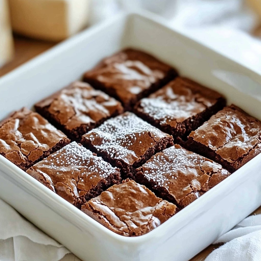 Fudgy Sourdough Brownies Irresistible and Easy Recipe