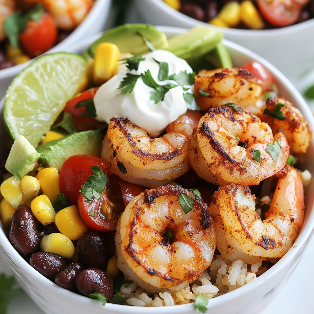Spicy Shrimp Taco Bowls Flavorful and Easy Recipe