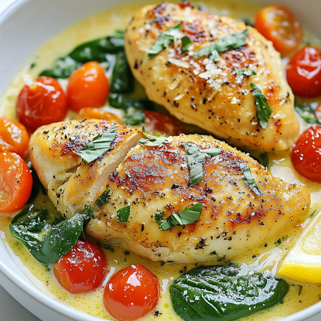 Creamy Tuscan Chicken Irresistible Dinner Delight