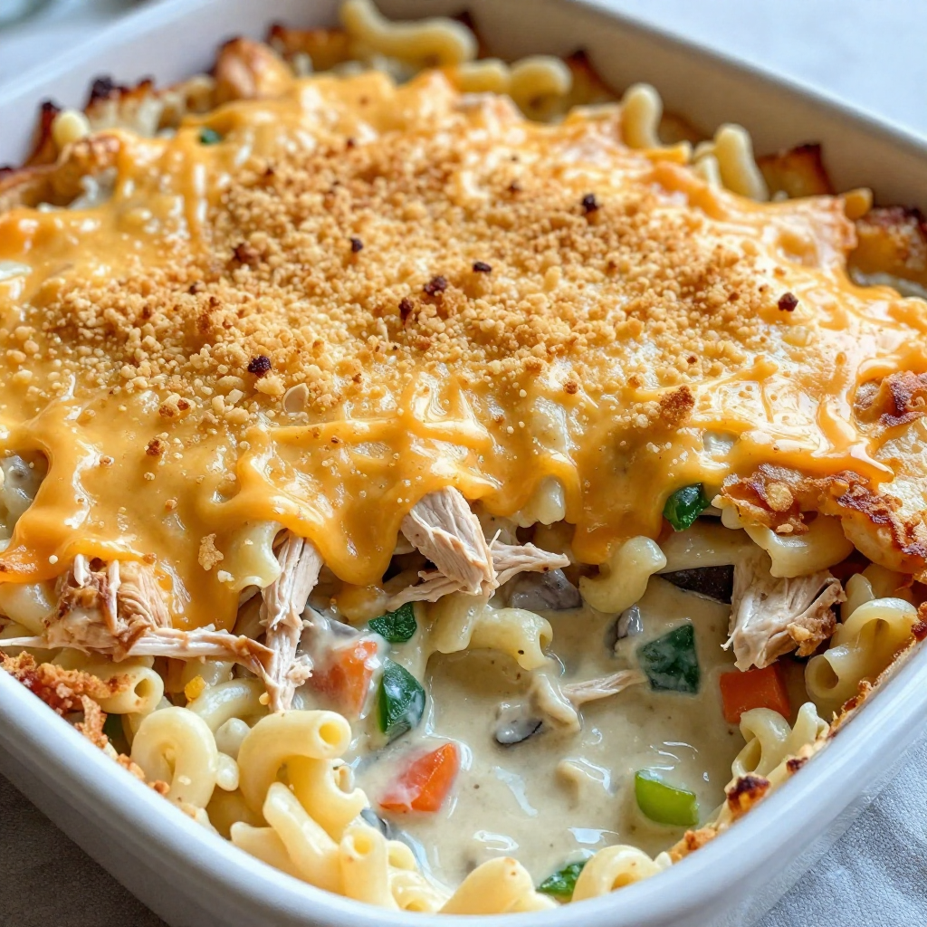 Savory Chicken Noodle Casserole Easy Family Meal