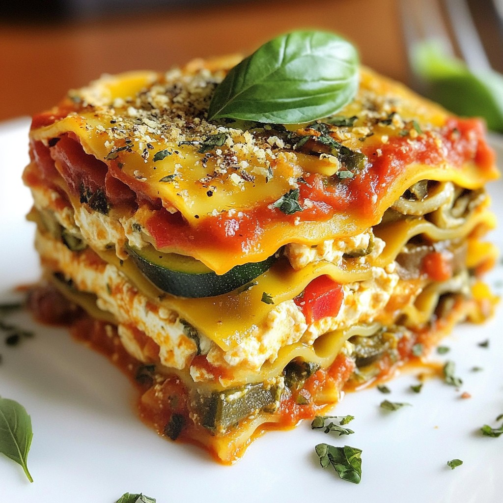 Vegan Slow Cooker Lasagna Simple and Hearty Meal
