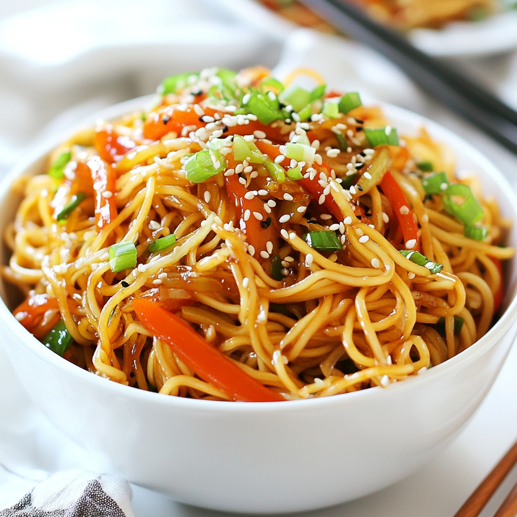 Quick Panda Express Chow Mein Simple and Flavorful Dish