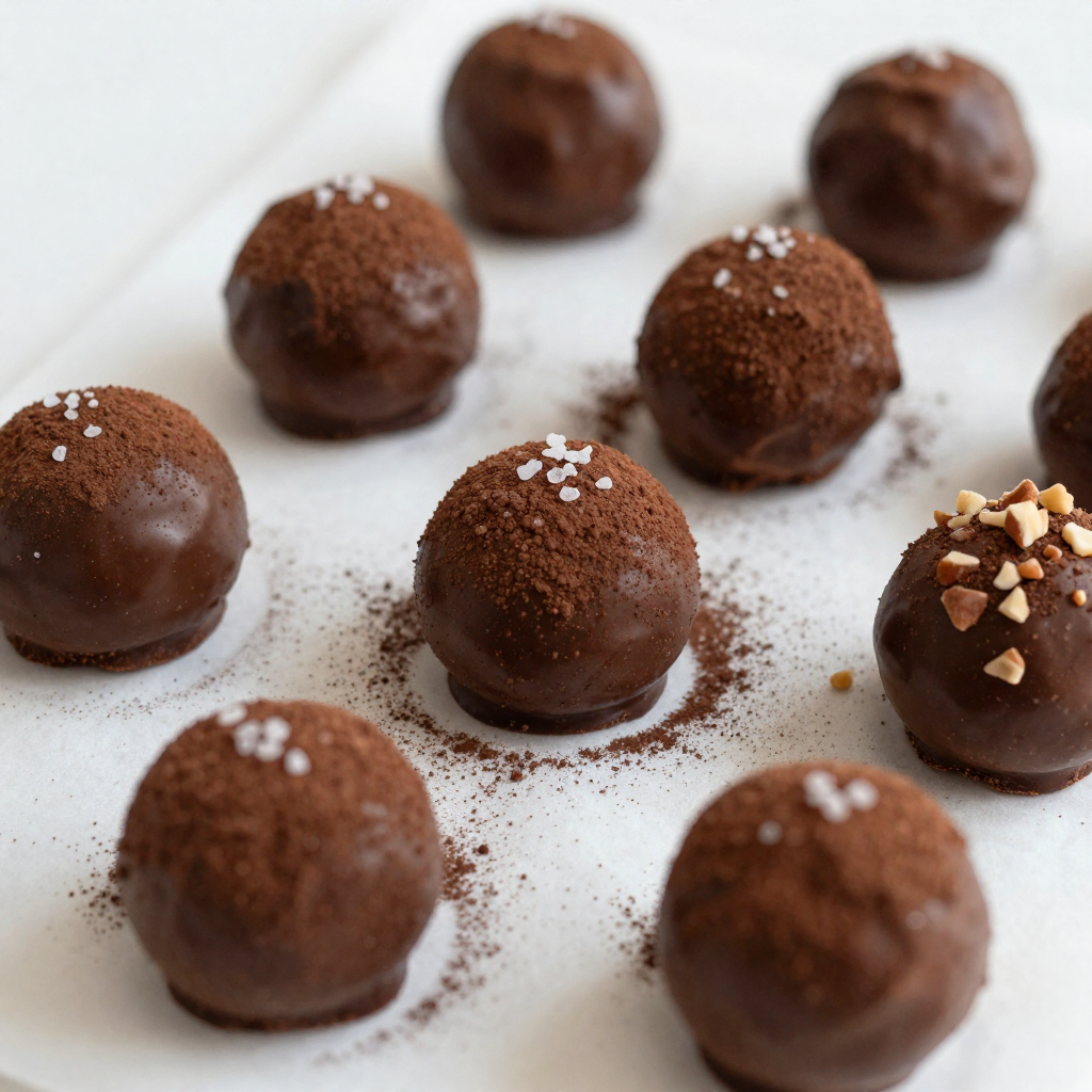Salted Caramel Fudge Truffles Irresistible Dessert Treat