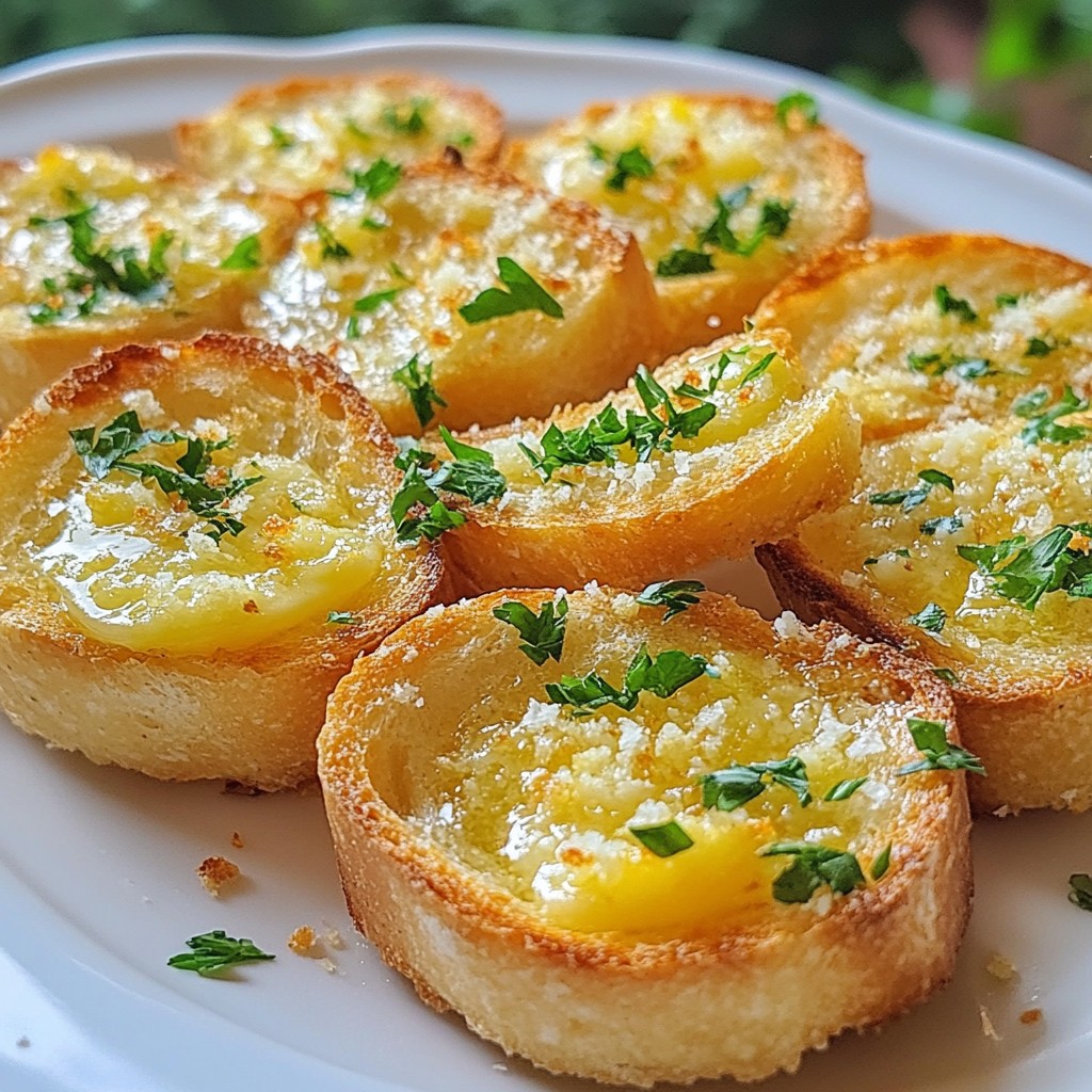 Garlic Parmesan Bread Bites Tasty and Easy Recipe