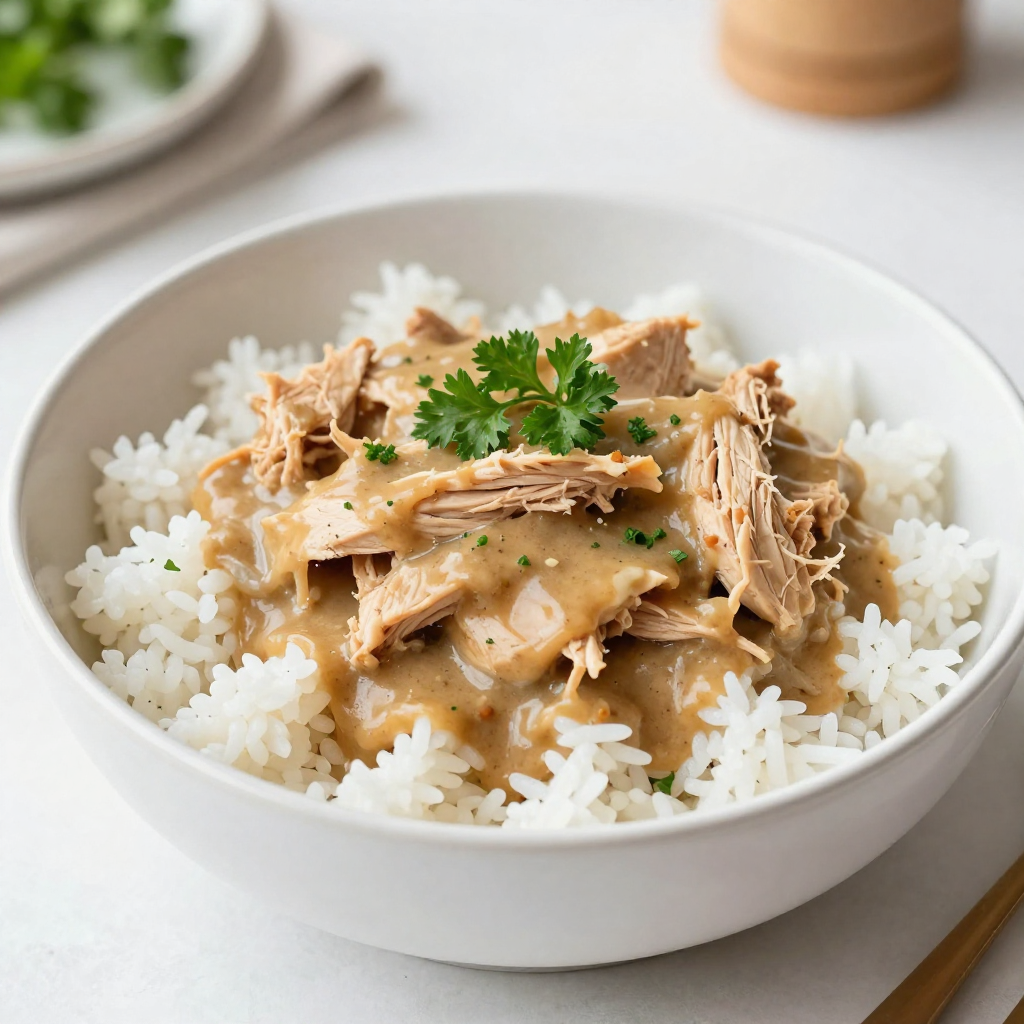 Crockpot Chicken and Gravy Tasty Comfort Dish