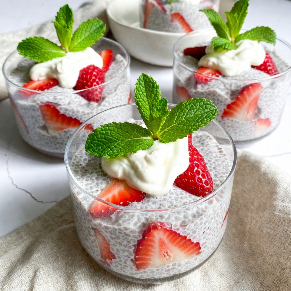 Strawberry Chia Pudding Easy and Tasty Recipe