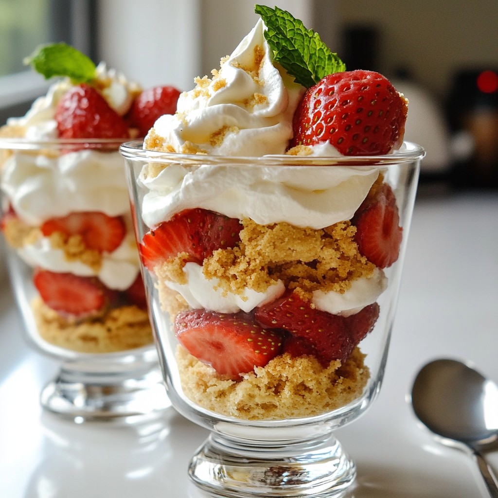 Strawberry Shortcake Crumbles Delightful and Easy Dessert