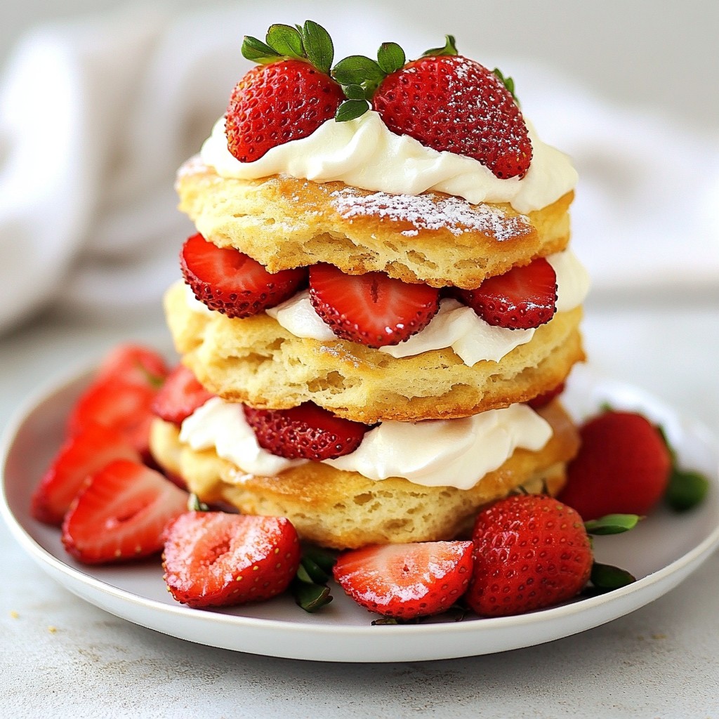 Strawberry Shortcake Biscuits Simple and Tasty Treat