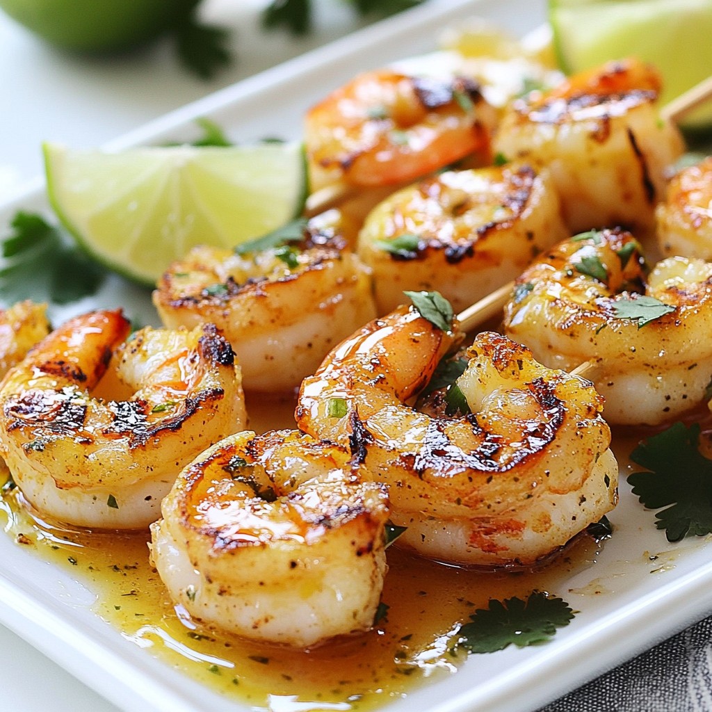 Honey Lime Grilled Shrimp Tasty and Easy Delight