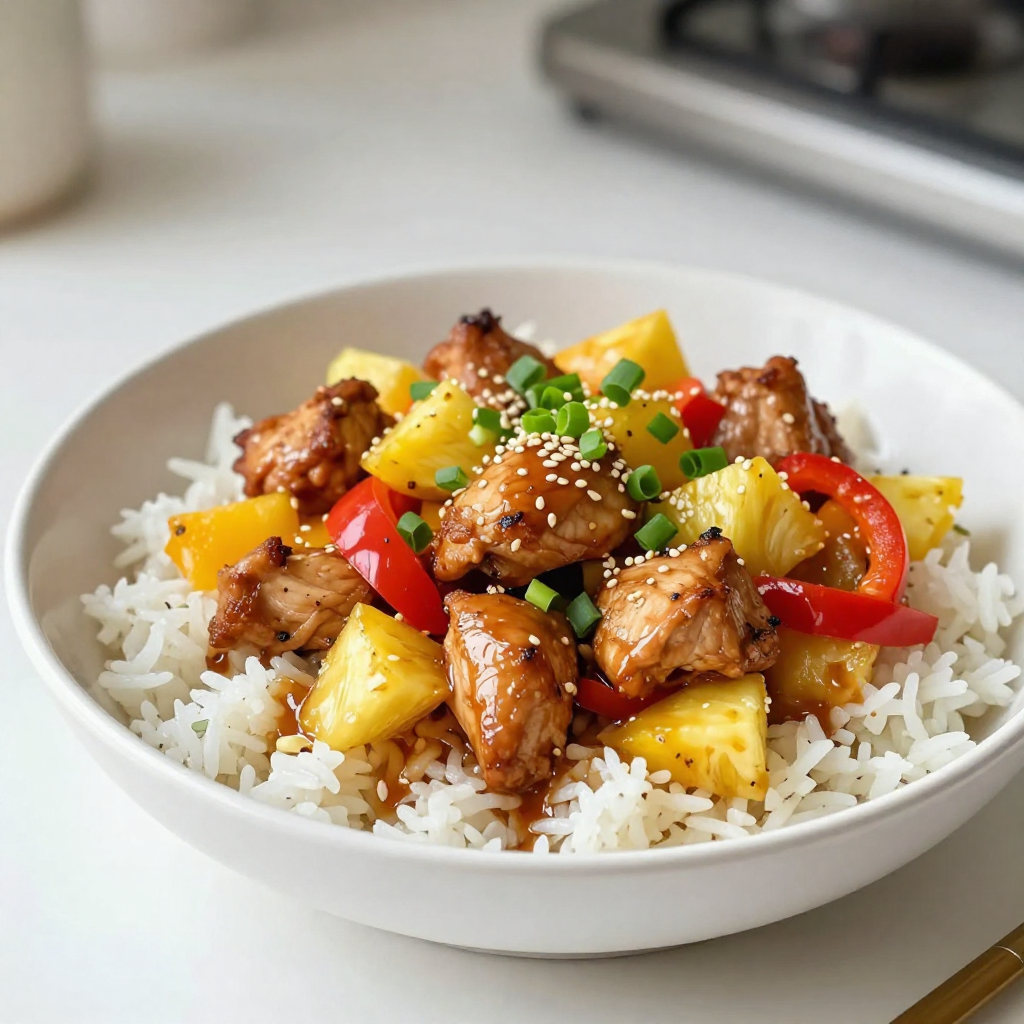Pineapple Chicken and Rice Delightful Easy Recipe