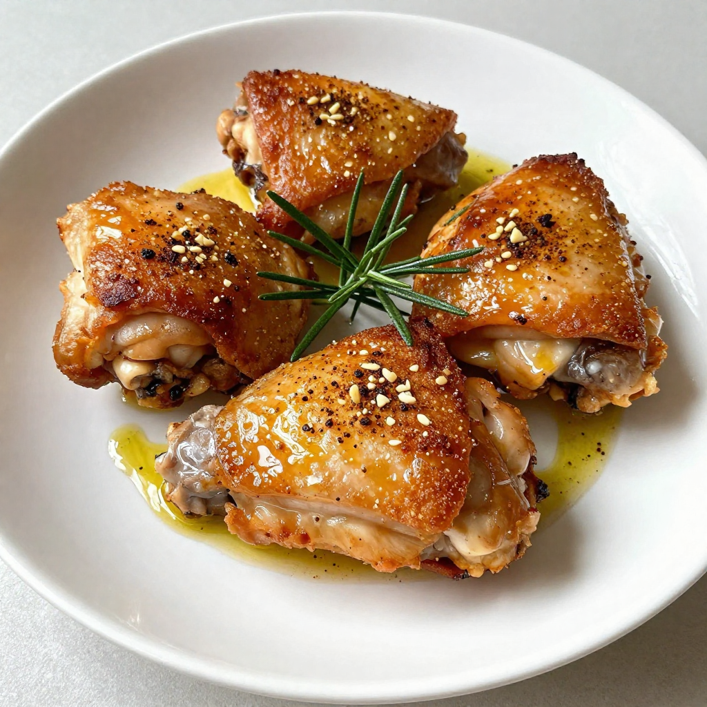 Perfect Baked Chicken Thighs Crispy and Juicy Recipe