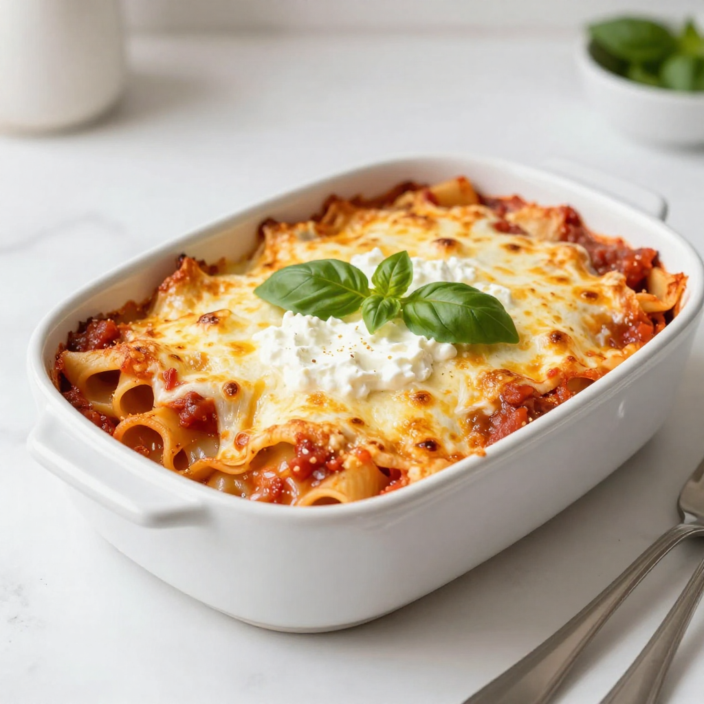 Cheesy Weeknight Baked Pasta Simple and Tasty Dish