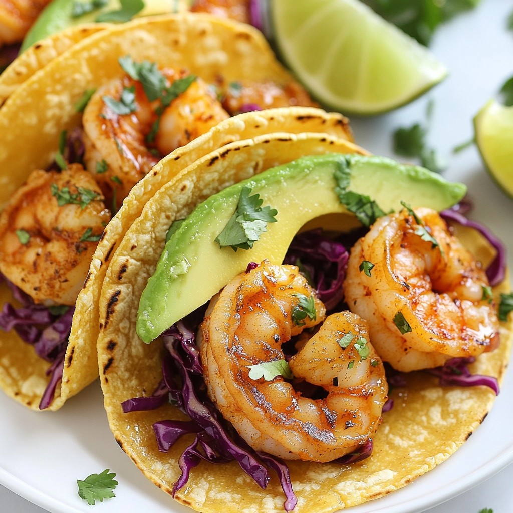 Spicy Garlic Shrimp Tacos Flavorful and Quick Meal