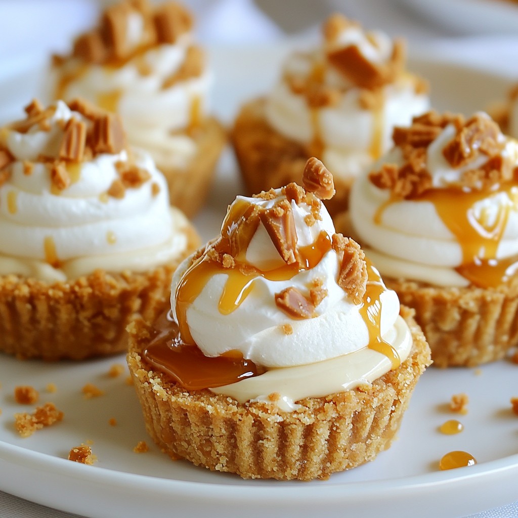 Butterfinger Caramel Crunch Mini Pies Delightful Treat