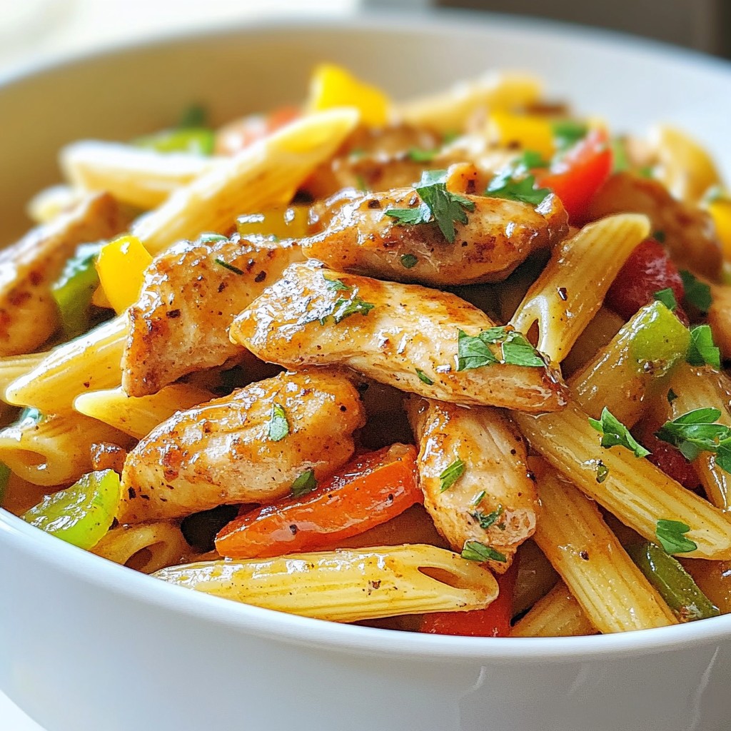 Honey Pepper Chicken Pasta Easy and Flavorful Recipe