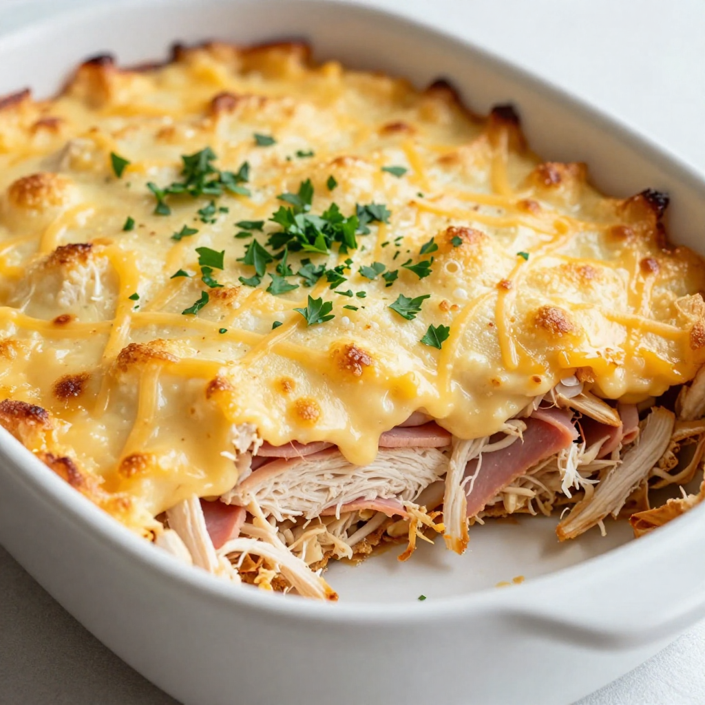 Chicken Cordon Bleu Casserole Satisfying Family Meal