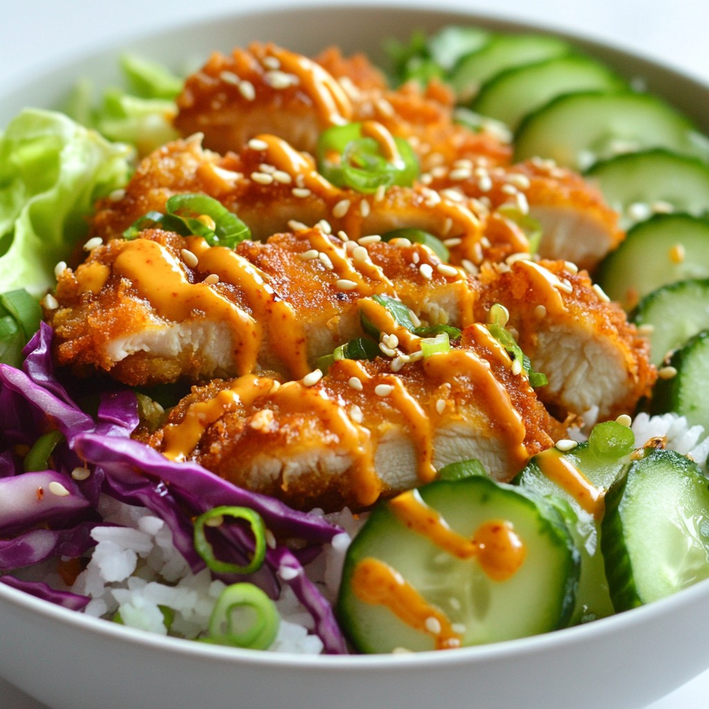 Bang Bang Chicken Bowls Flavorful and Fun Meal Idea