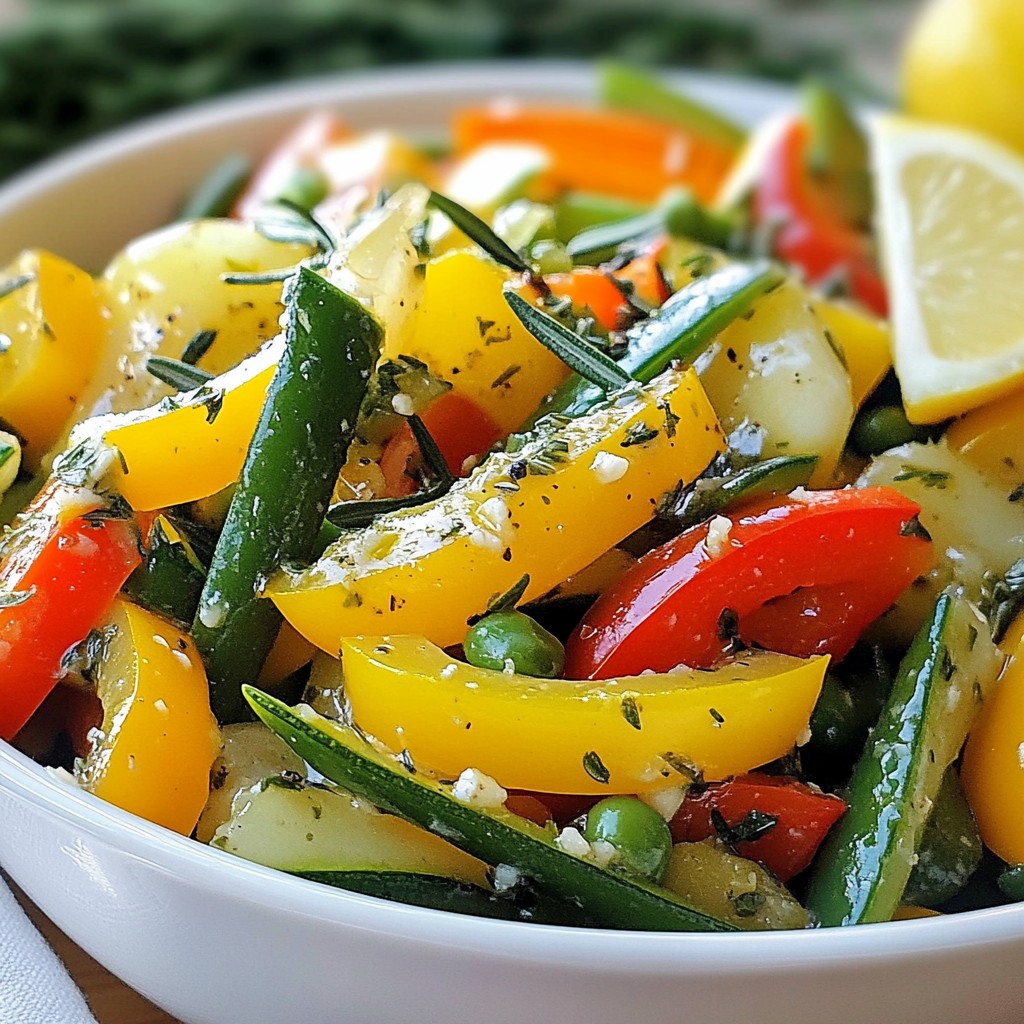 Quick Sautéed Veggies with Garlic Herb Butter Delight