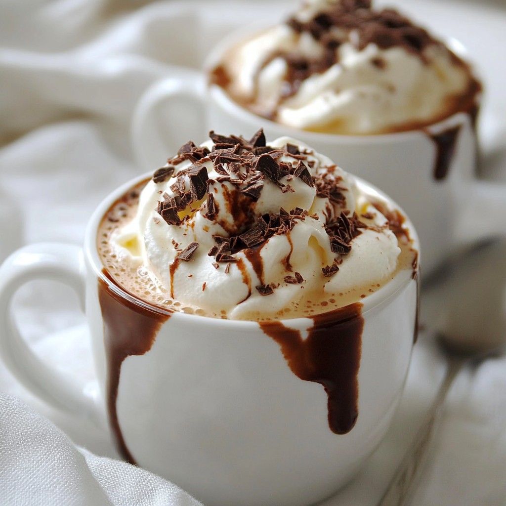 Creamy French Hot Chocolate Rich and Luxurious Treat