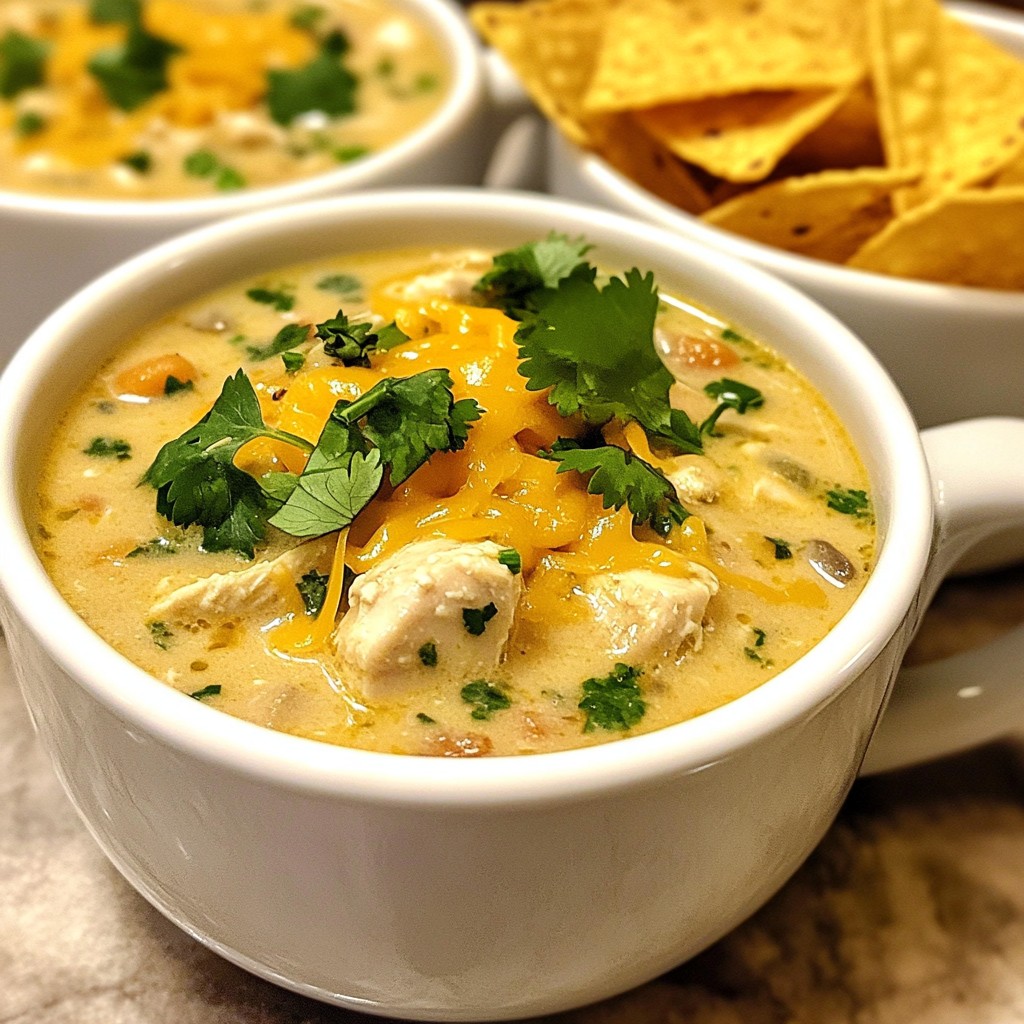 Creamy White Chicken Chili Flavorful Comfort Recipe