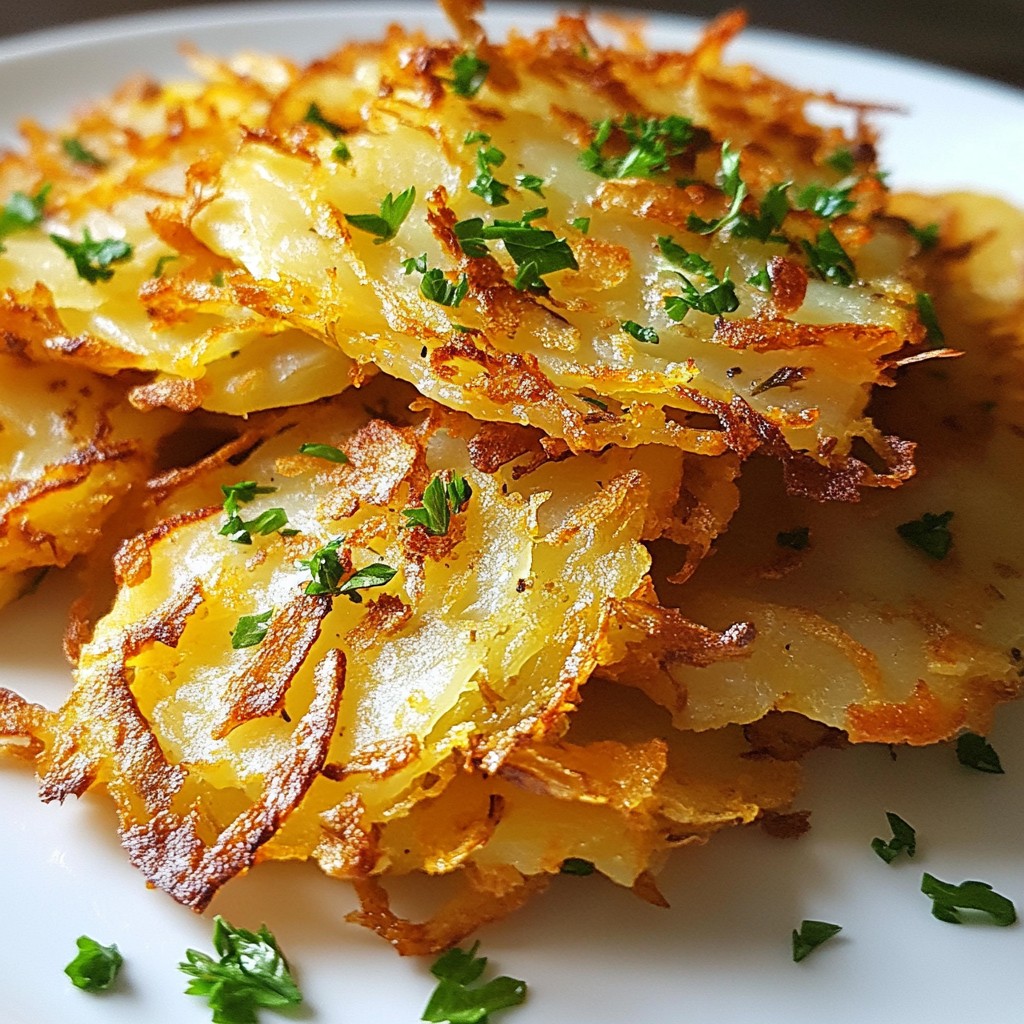 Perfect Crispy Hash Browns Easy and Delicious Recipe