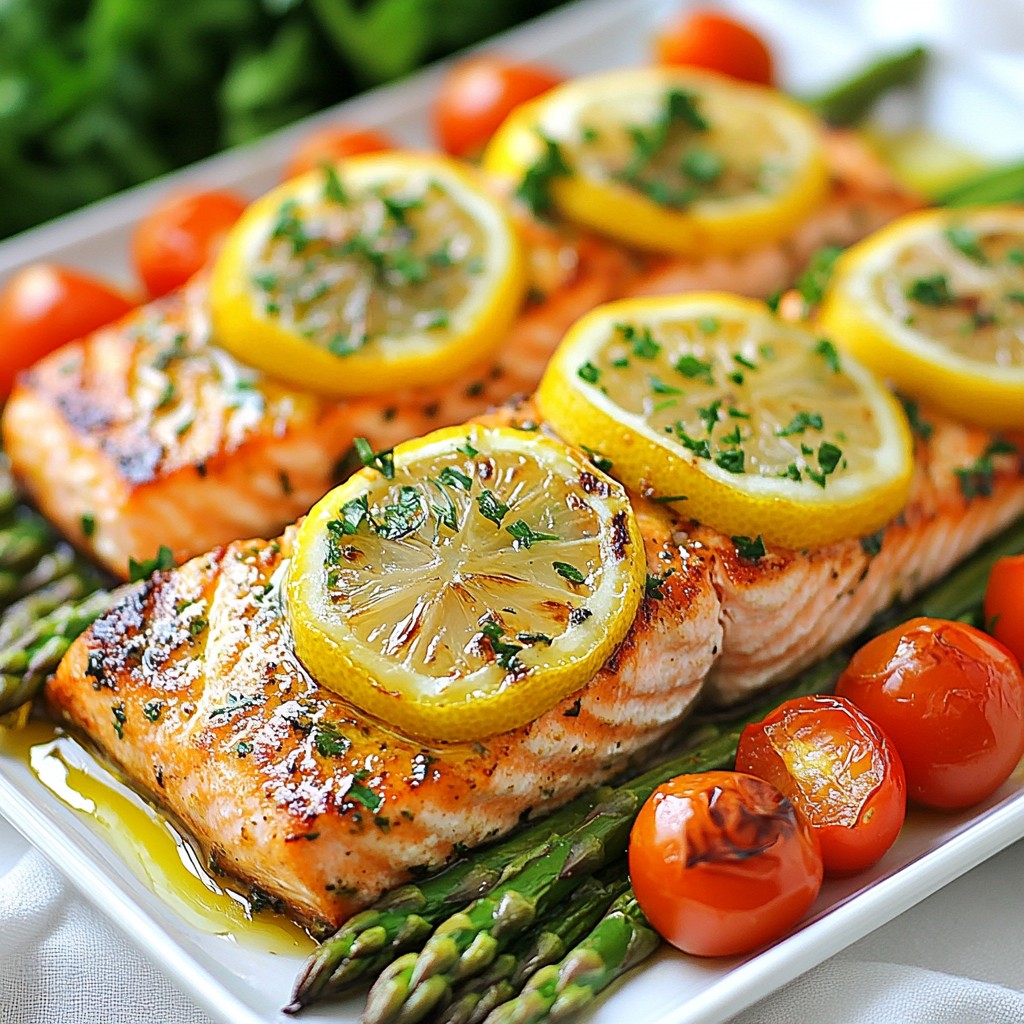 One-Pan Lemon Herb Salmon for Easy Weeknight Meal