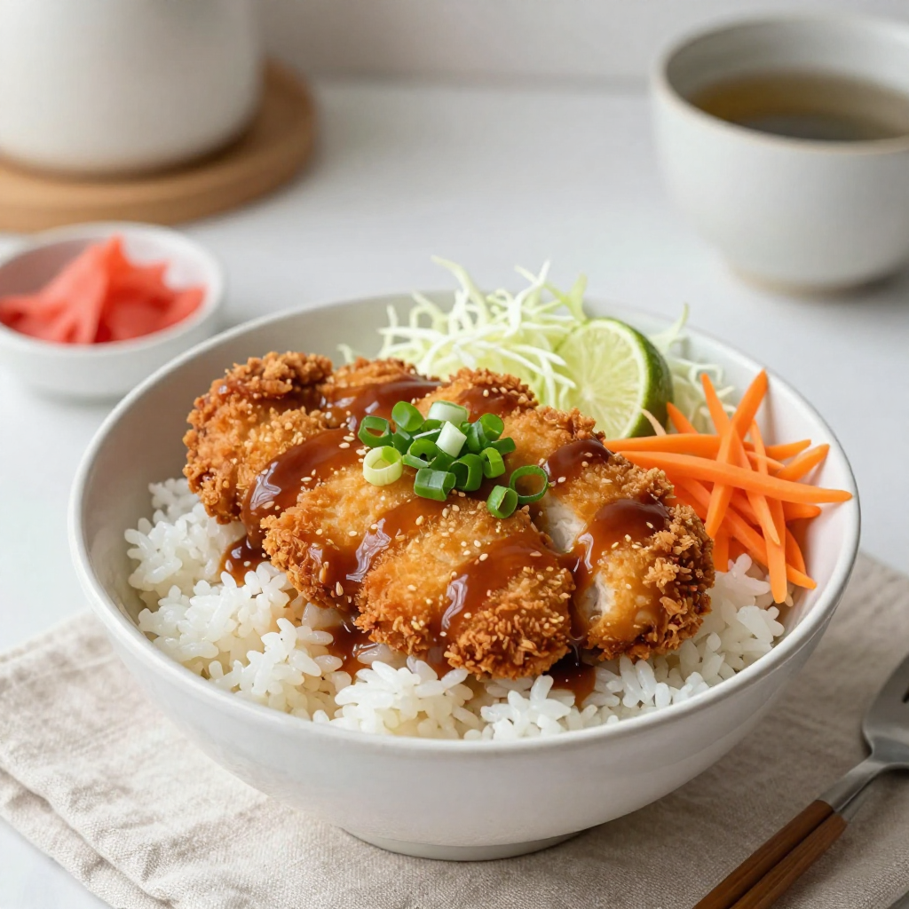 Japanese Chicken Katsu Bowls Flavorful and Easy Recipe