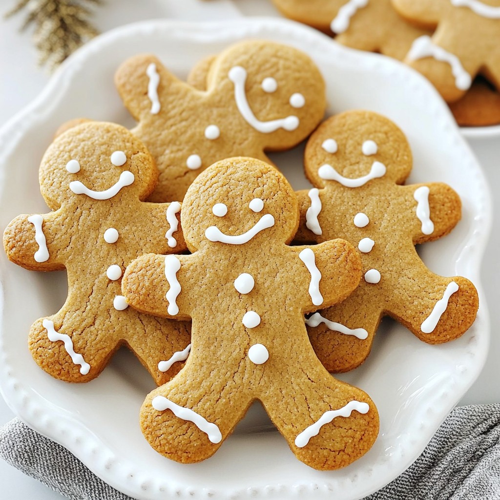 Soft Chewy Gingerbread Men Delightful Holiday Treat