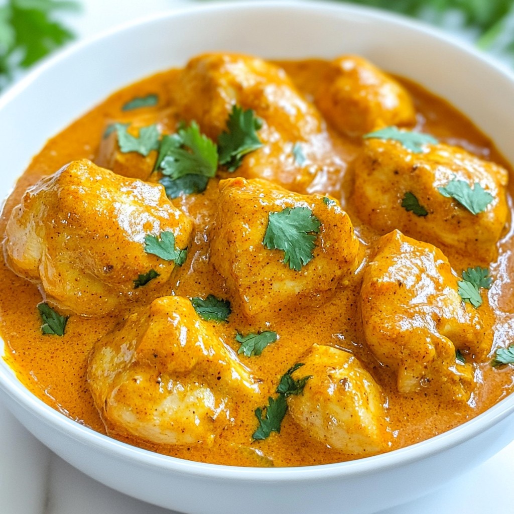 Easy Butter Chicken Simple Recipe for Flavorful Meal
