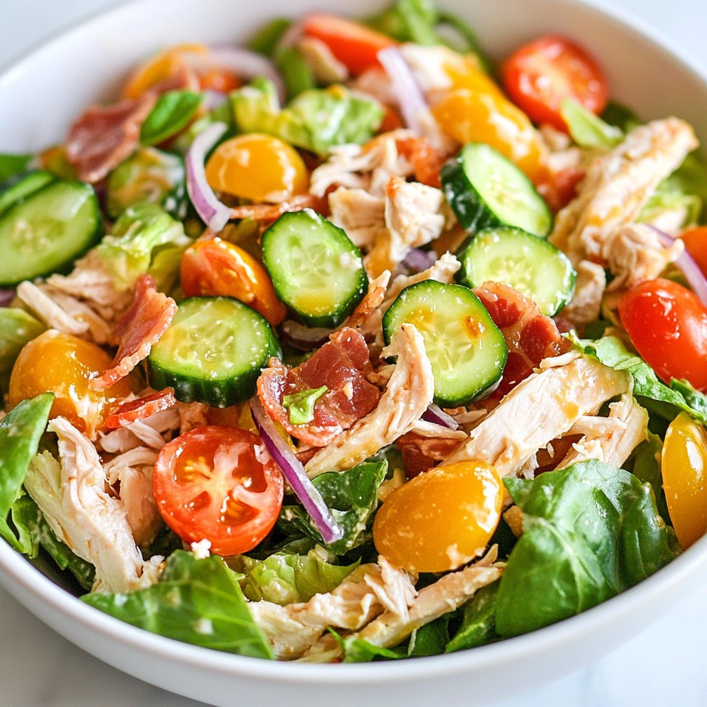 BLT Chicken Salad Fresh and Flavorful Delight