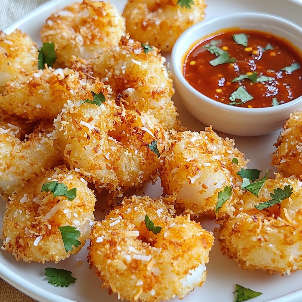 Coconut Shrimp with Chili Sauce Tasty and Easy Recipe