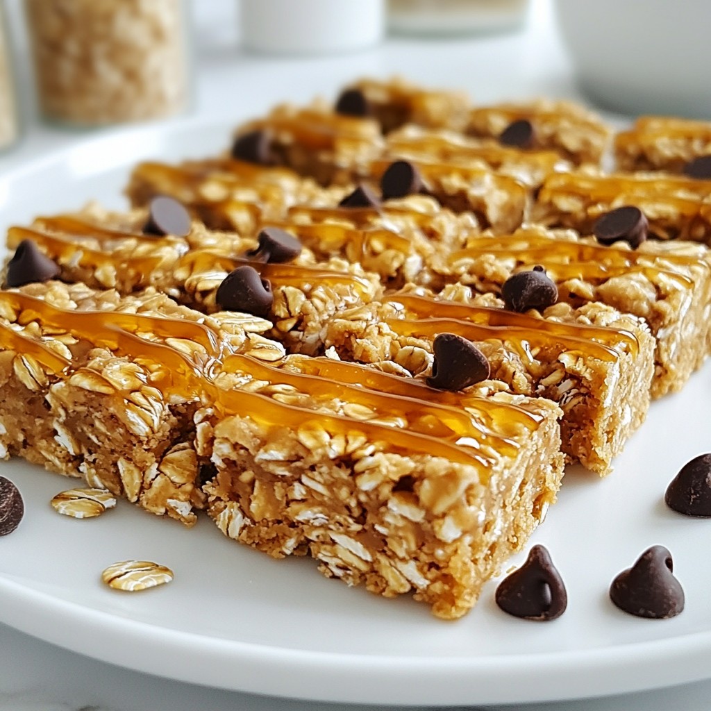No-Bake Peanut Butter Oat Bars Simple and Tasty Treat