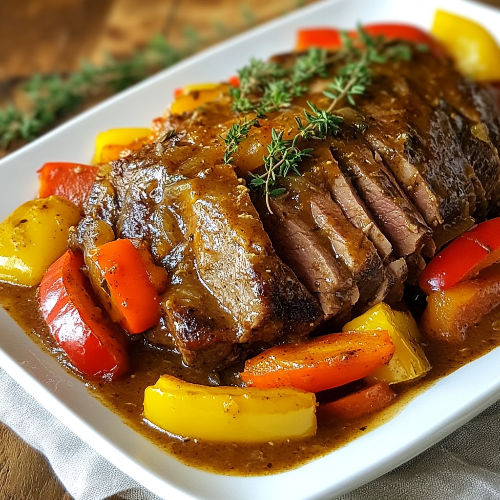 Jamaican Pot Roast Flavorful and Hearty Meal Idea