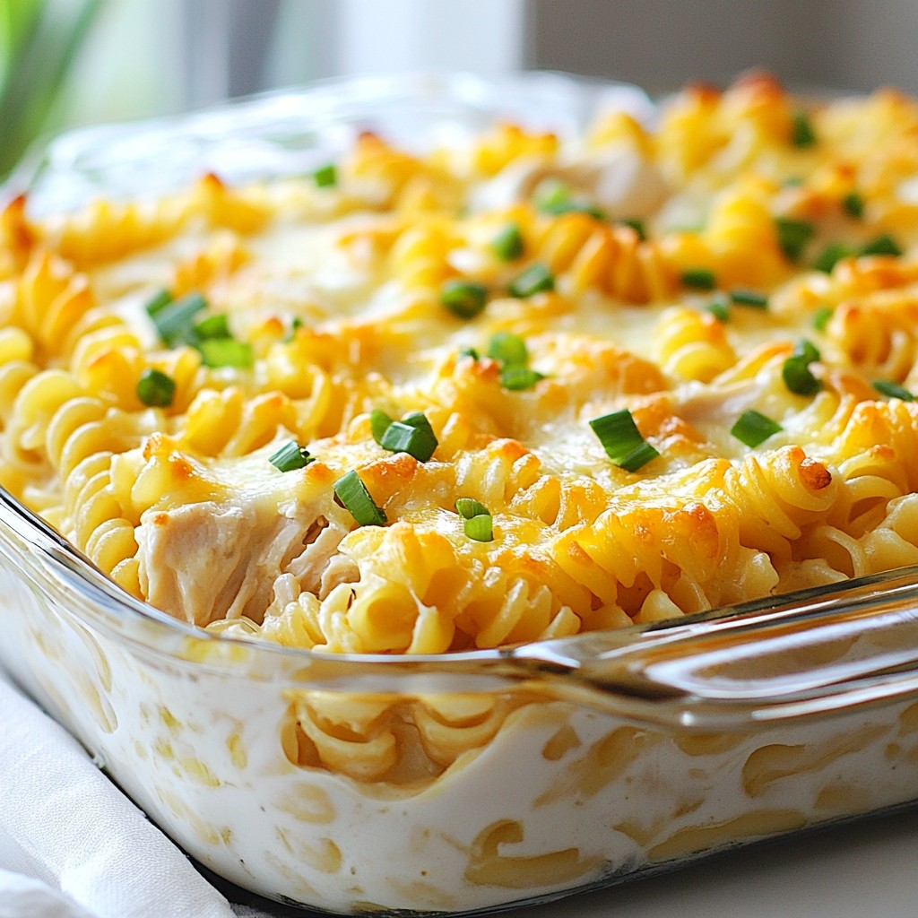 Crack Chicken Pasta Bake Creamy and Flavorful Dish