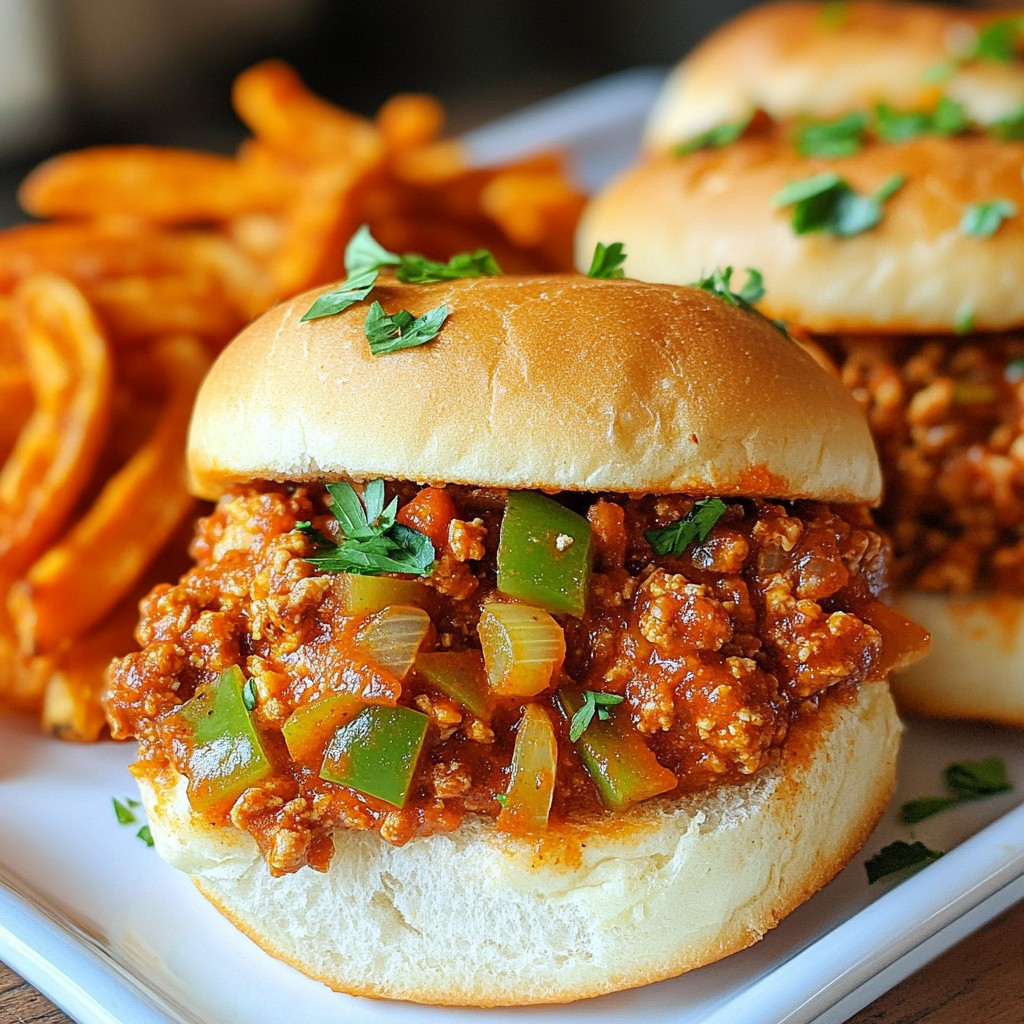 Cajun Chicken Sloppy Joes Flavorful and Easy Recipe