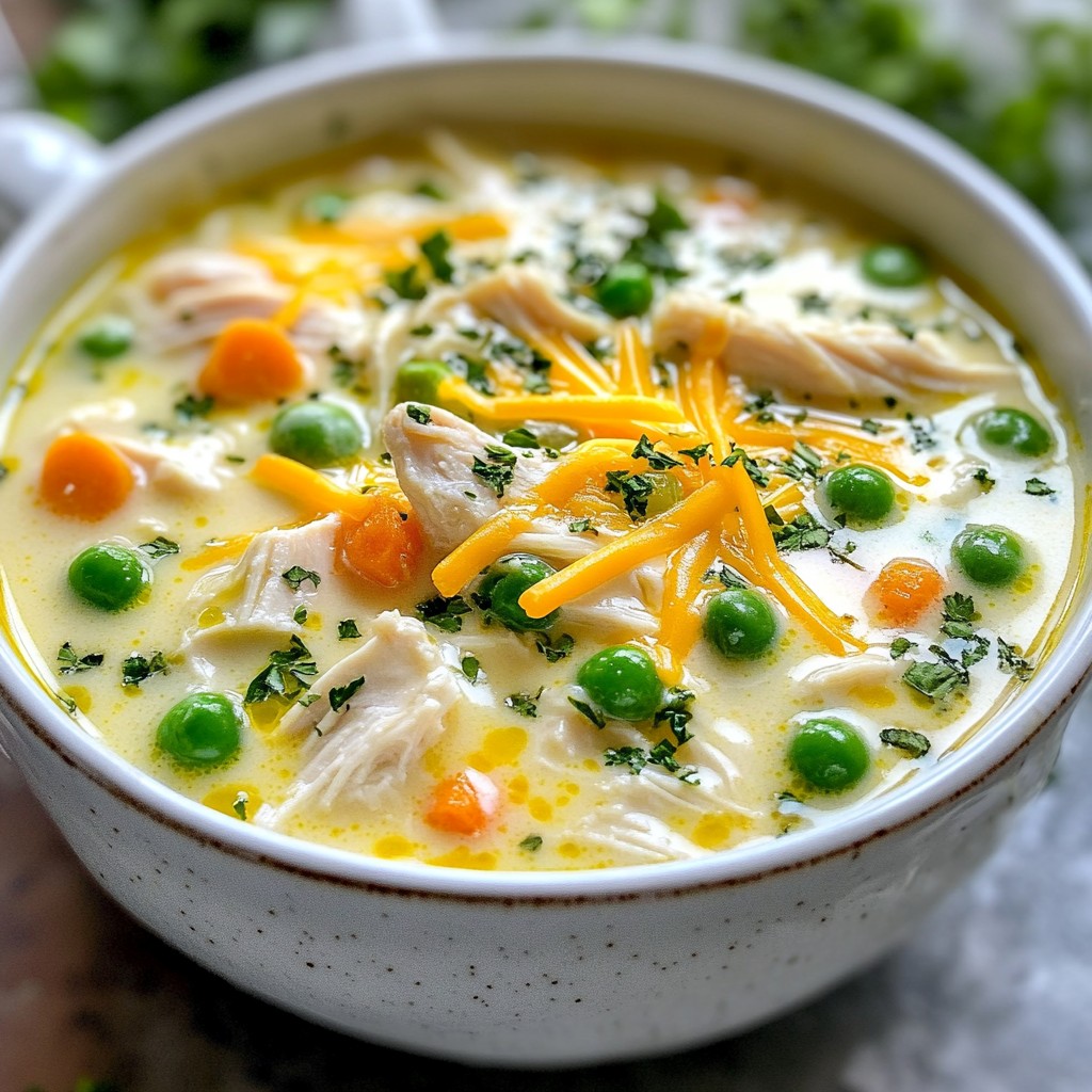 Creamy Crack Chicken Soup Flavorful and Easy Recipe