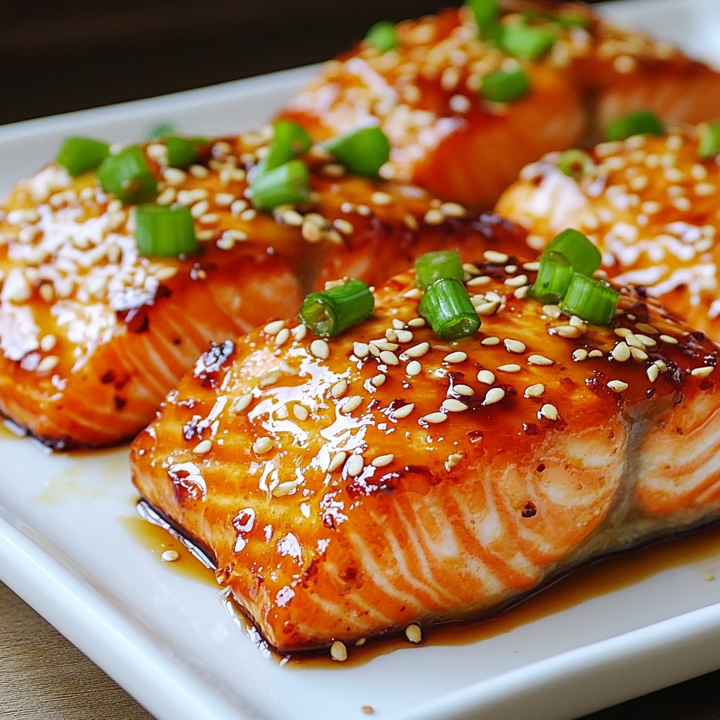 Sriracha Honey Salmon Flavorful and Easy Recipe