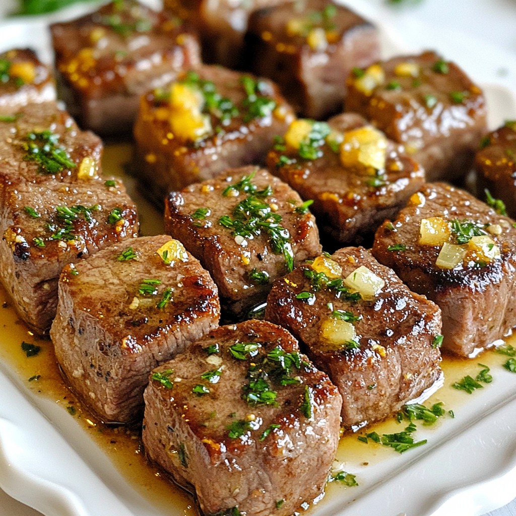 Garlic Butter Steak Bites Savory and Simple Recipe