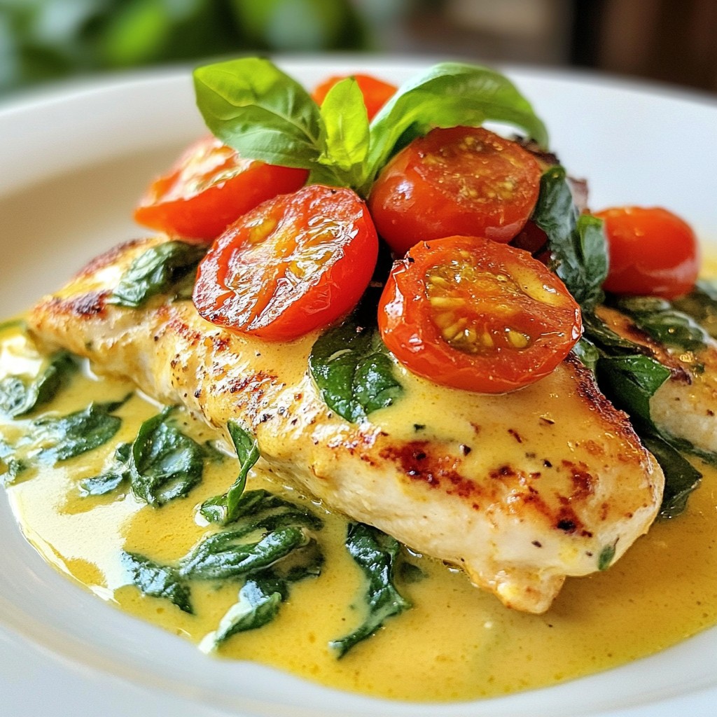 Creamy Tuscan Chicken Irresistibly Flavorful Recipe