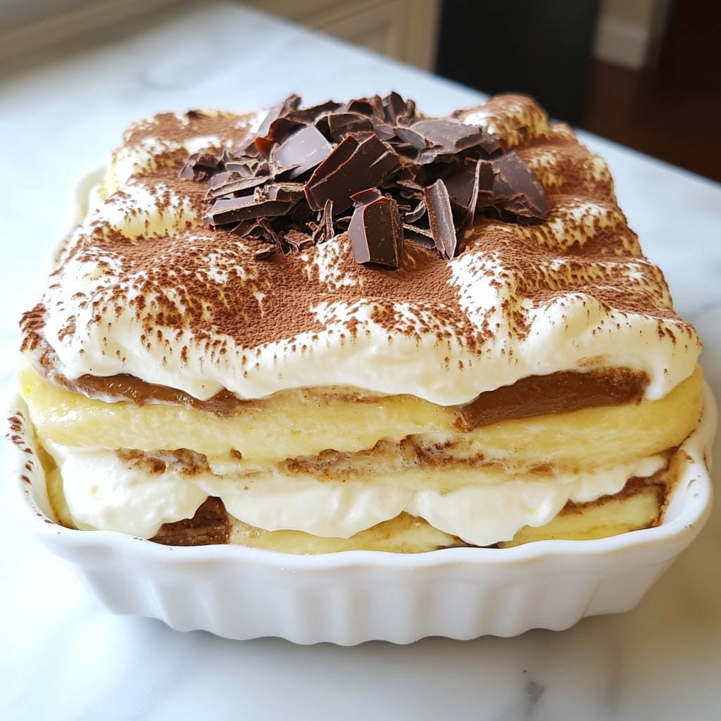 Classic Creamy Tiramisu Delightful Dessert Recipe