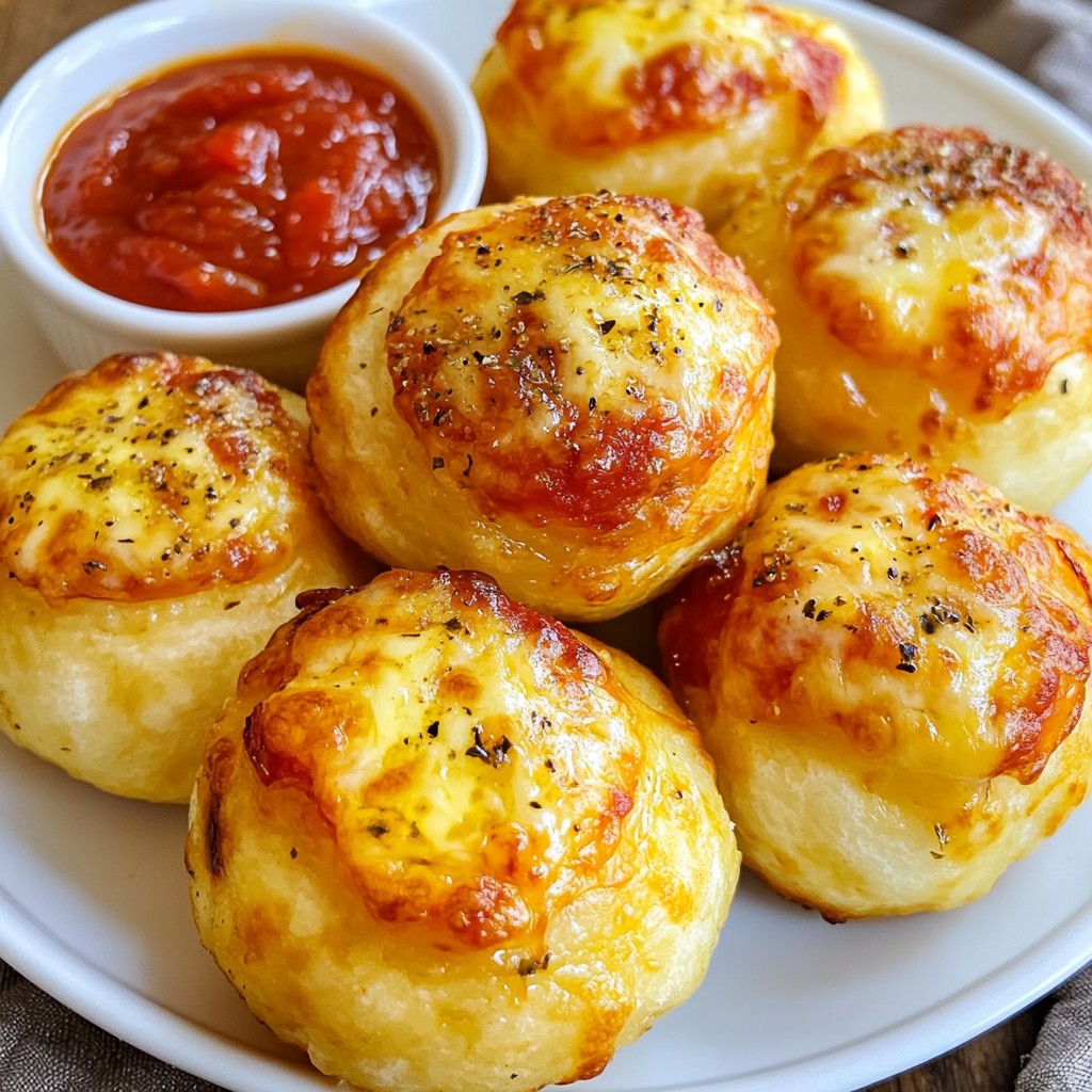 Cheesy Pizza Bombs Quick and Tasty Snack Idea