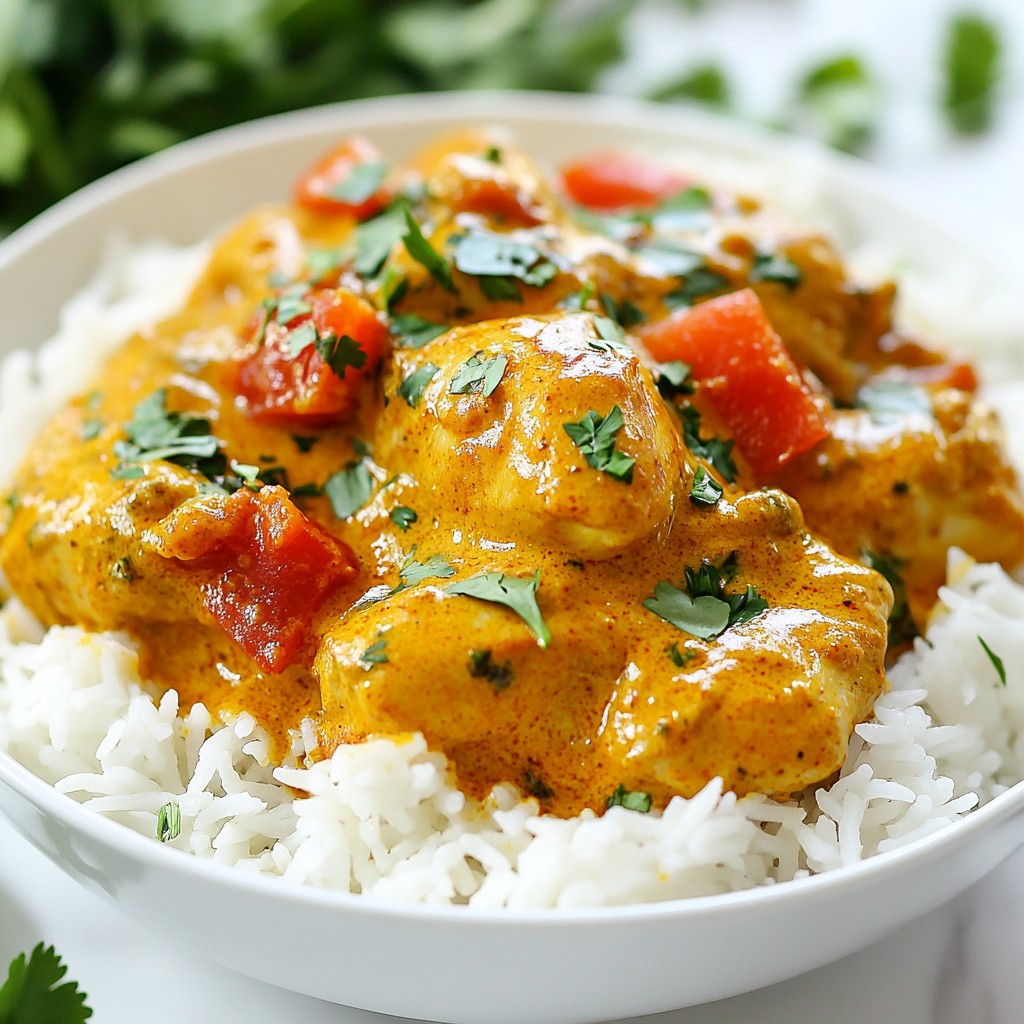 Instant Pot Butter Chicken Quick and Flavorful Dish