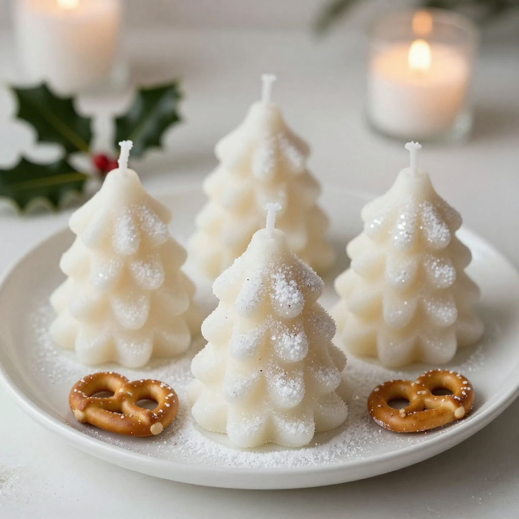 Edible Christmas Candles Festive and Fun Treats