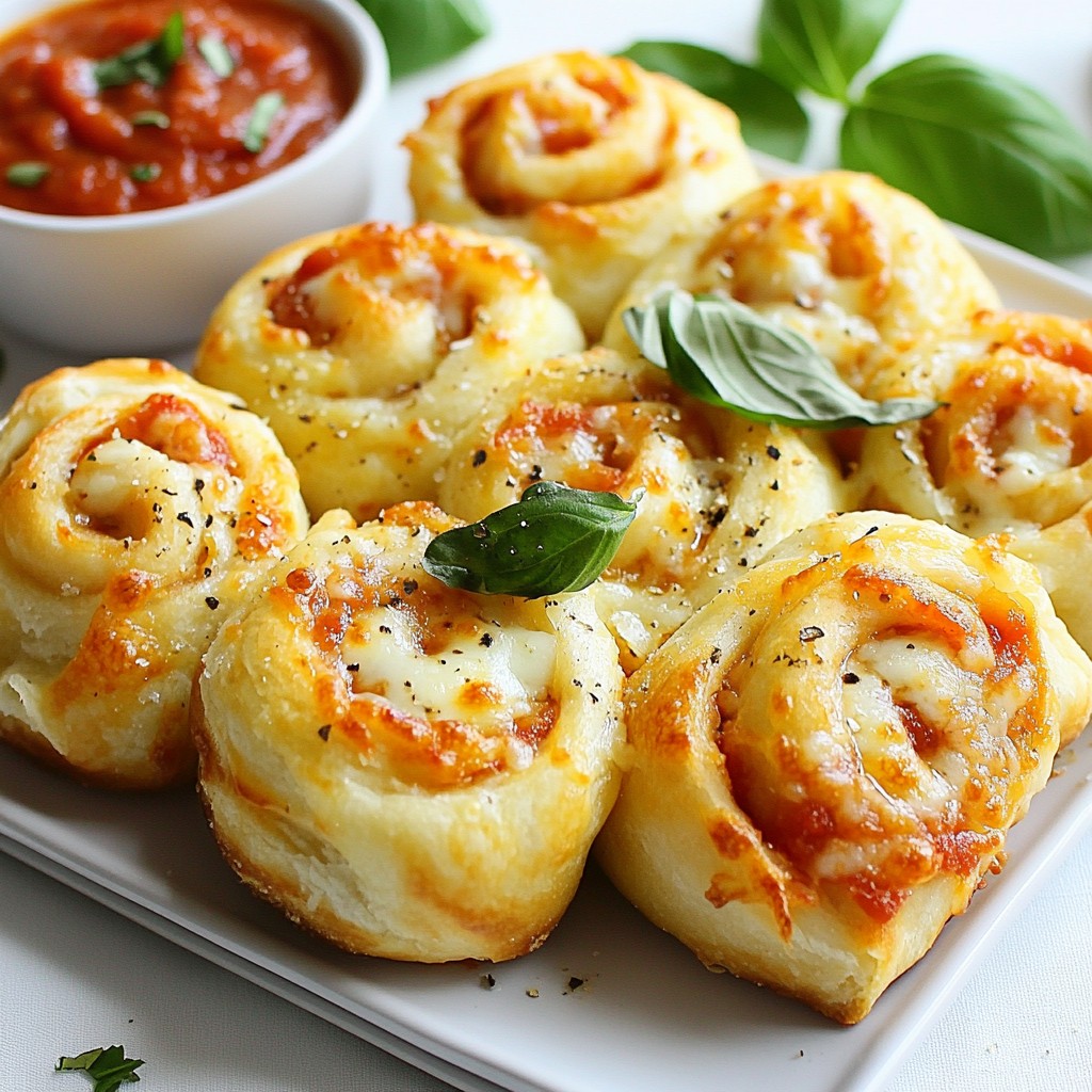 Homemade Pizza Rolls Tasty and Simple Delight