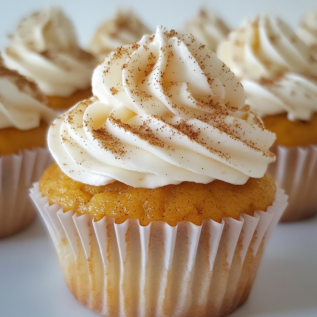Pumpkin Spice Latte Cupcakes Delightful Fall Treats