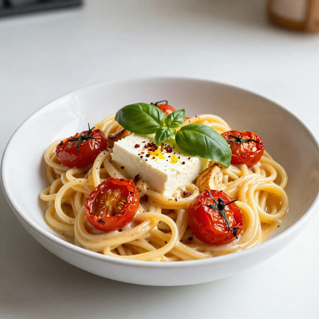 TikTok Feta Tomato Pasta Irresistible Dinner Fix