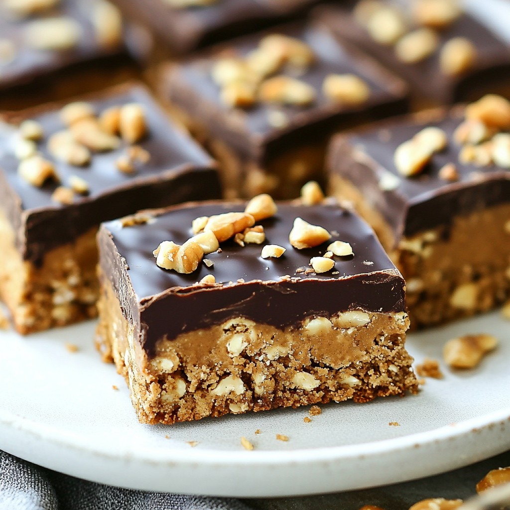 No-Bake Peanut Butter Bars Quick and Easy Treat