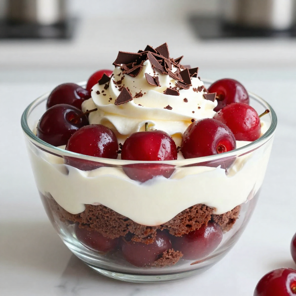 Black Forest Trifle Delightful and Easy Dessert Recipe