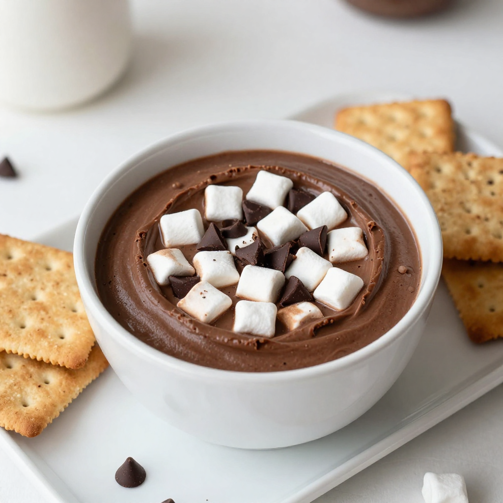 Hot Cocoa Dip Irresistible and Easy Dessert Delight